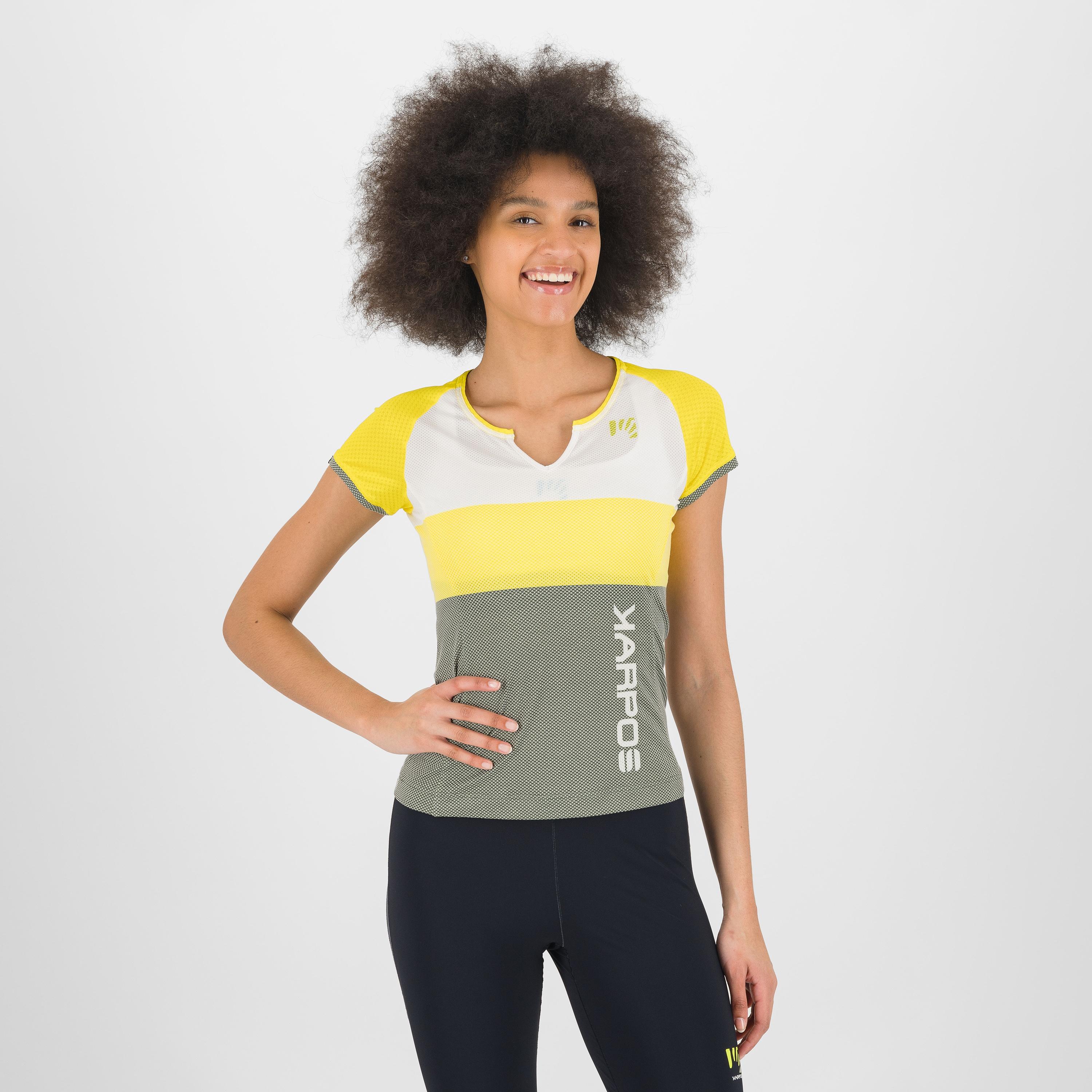 Moved evo w jersey - rifle green/buttercup - karpos