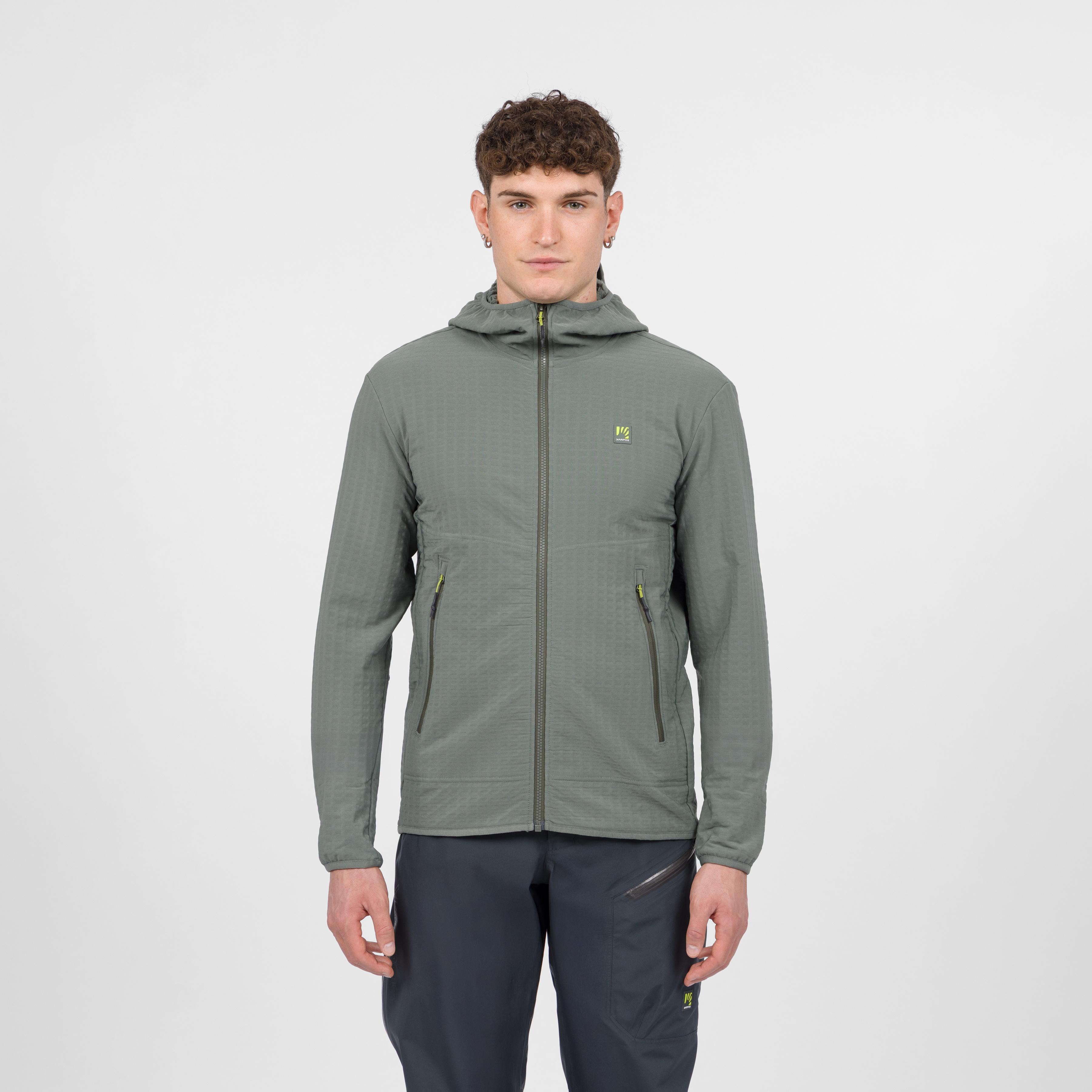Marmolada evo hoodie fleece - castor - karpos