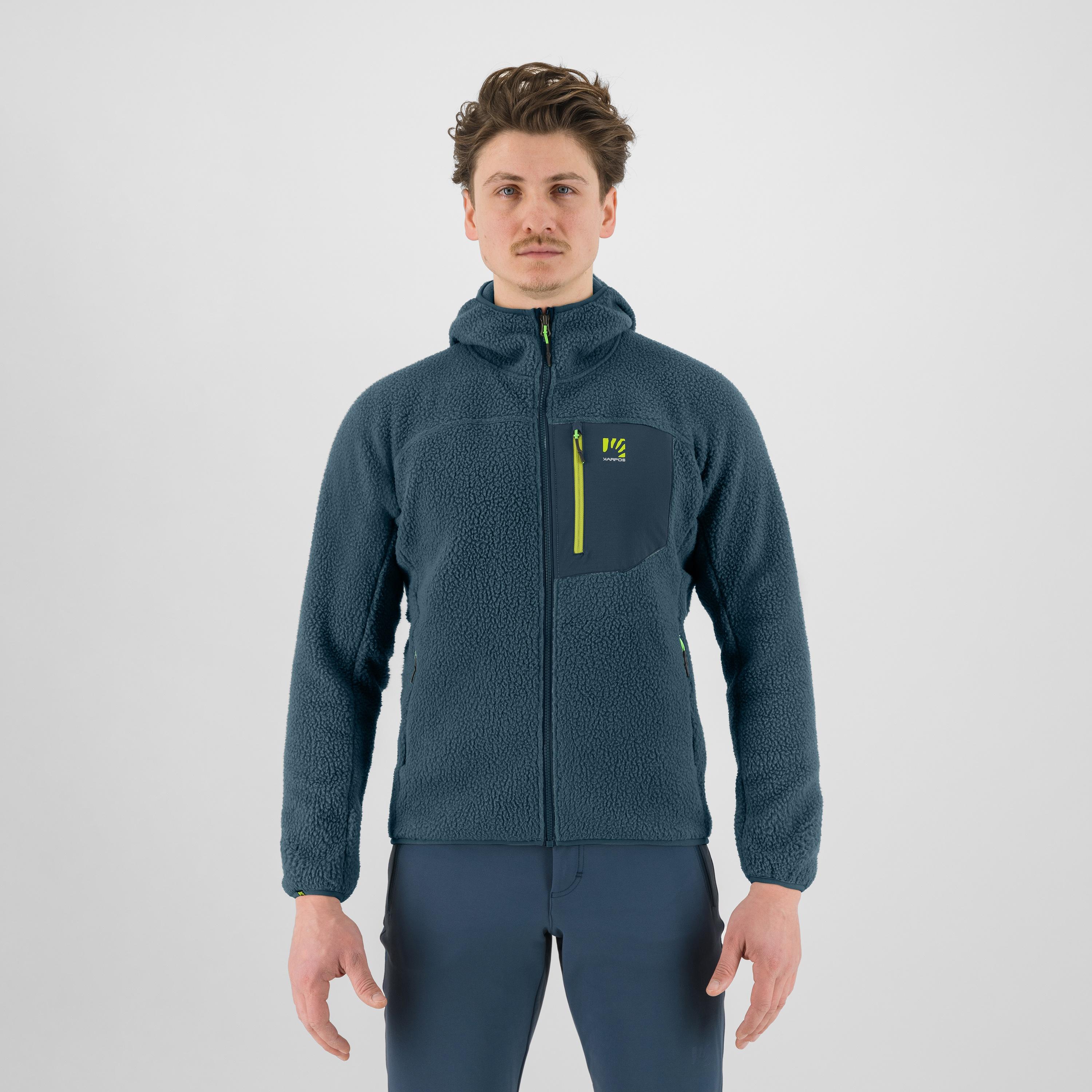 Moiazza retrò hoodie fleece - stargazer/midnight - karpos