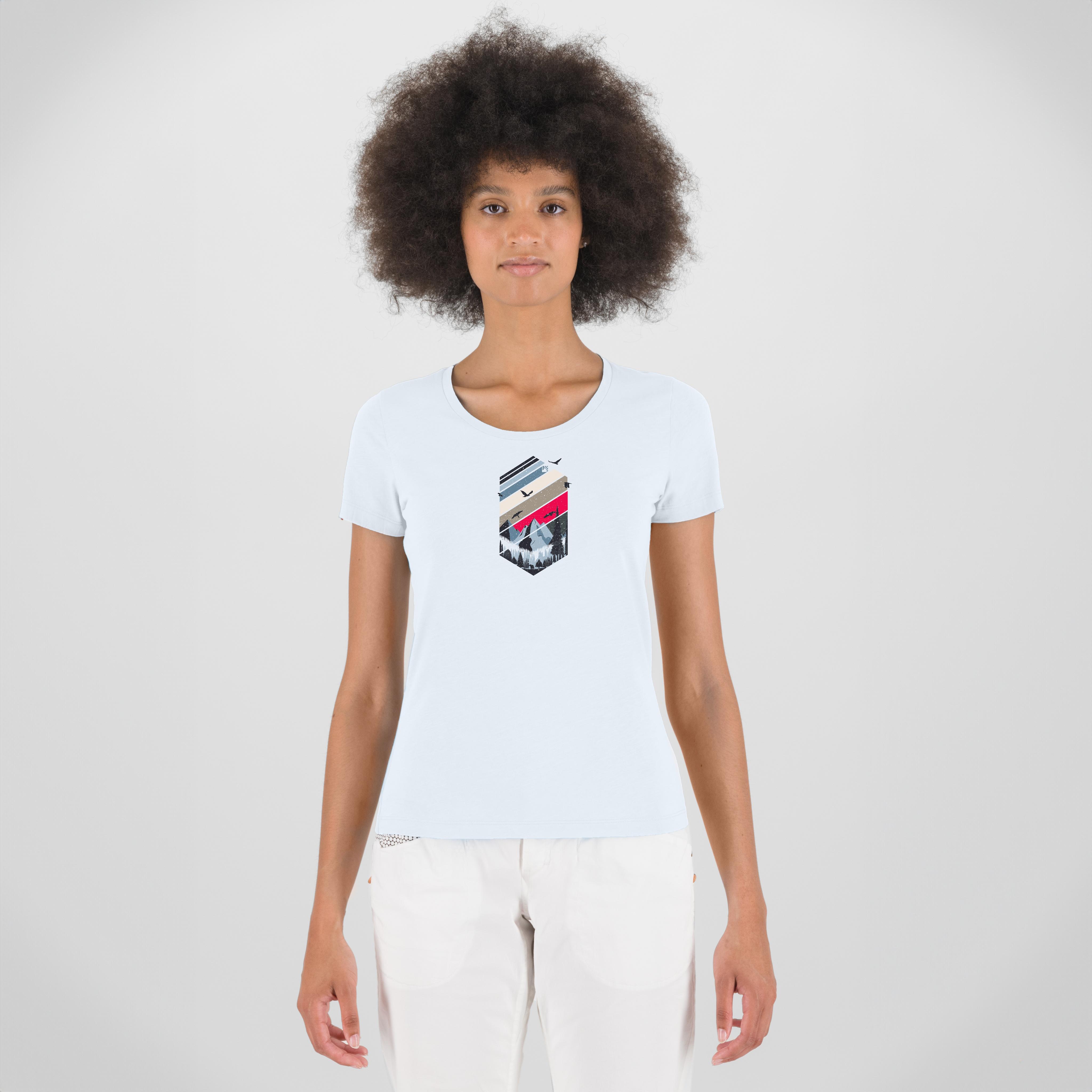 Valley w t-shirt - bright white - karpos