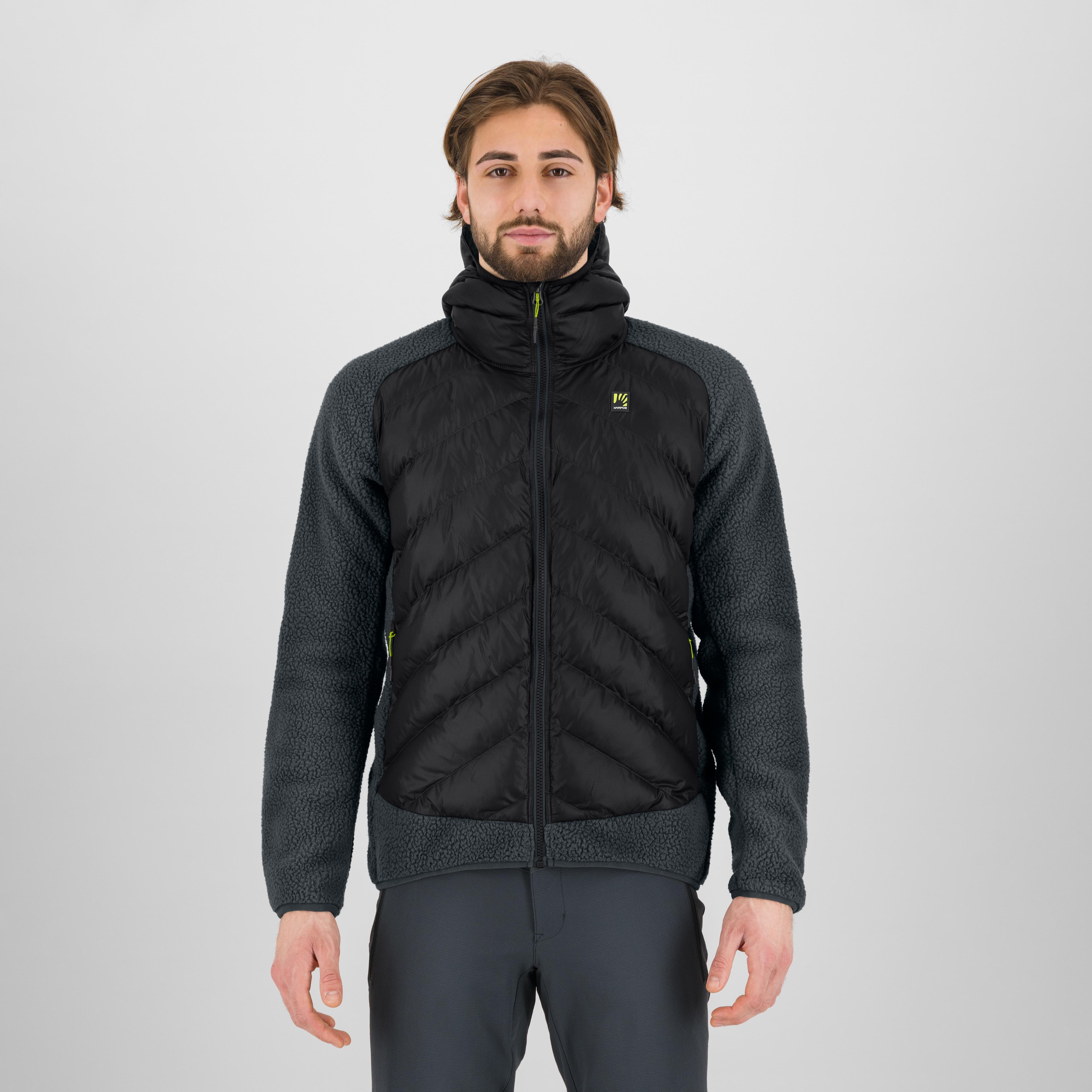 Marmarole retro' jacket - black/woodl.gray - karpos