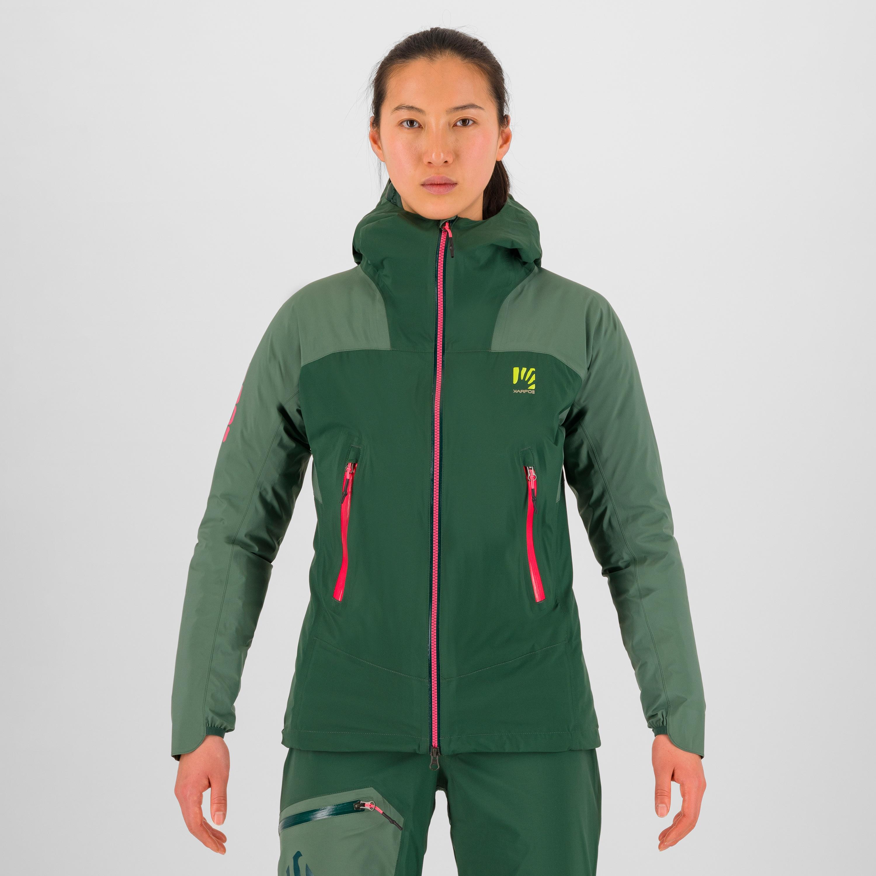 Valsesia shell w jacket - jungle green/duck green - karpos
